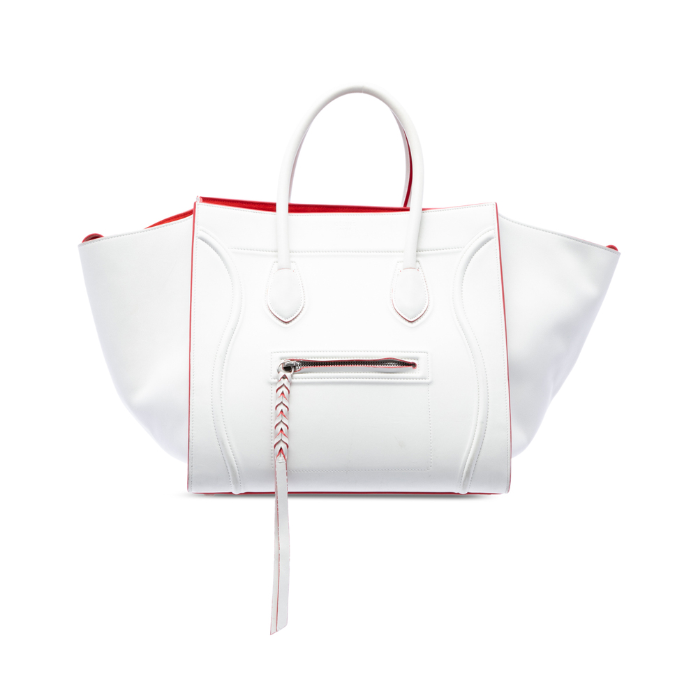 Pre-Loved Celine Medium Leather Phantom Luggage Tote